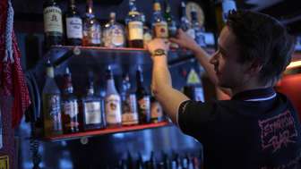 Espressobar von innen