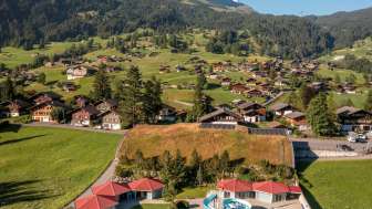 Luftaufnahme Freibad Hellbach