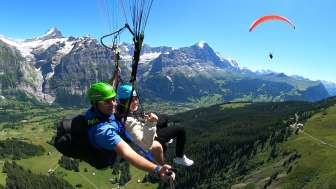 Paragliding Jungfrau - First-Grindelwald Paragliding Jungfrau - First-Grindelwald